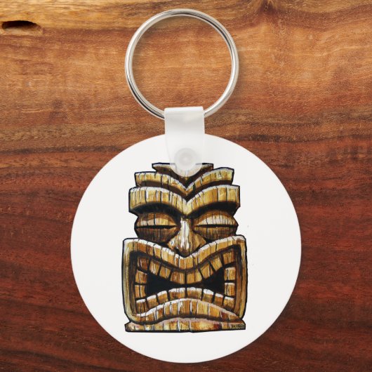Tiki Man Sleutelhanger (Voorkant)