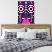 Tiki Mask Canvas Afdruk (Insitu (Slaapkamer))