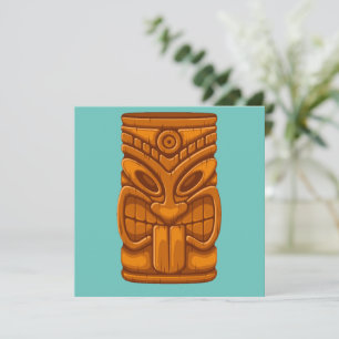 Tiki Mask Corn Hole Set  Kaart