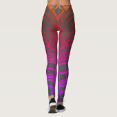 Tiki Mask Leggings (Achterkant)