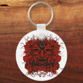 Tiki Mask Sleutelhanger (Voorkant)