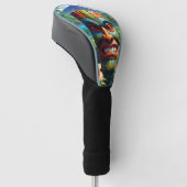 Tiki Masker Golfheadcover (Schuin)