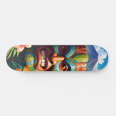 Tiki Masker Skateboard (Horizontaal)