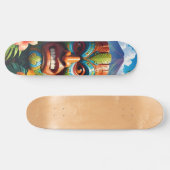 Tiki Masker Skateboard (Horizontaal)