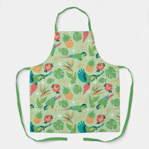 Tiki Papegaai Schort