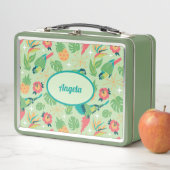 Tiki Parrot Lunchbox (En situation)