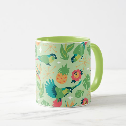 Tiki Parrot Mug (Devant droit)