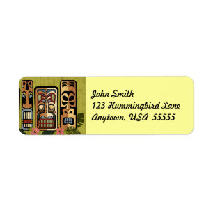 Tiki-partijlabel Etiket