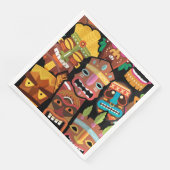 TIKI Patroon 5 Servet (Hoek)