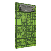 Tiki Pattern Mini Klembord (Schuin)