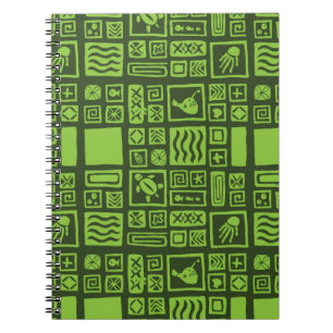 Tiki Pattern Notitieboek