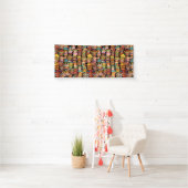 Tiki Pattern Spandoek (Insitu)