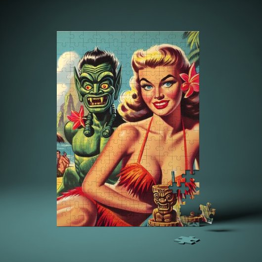 Tiki Pin Up Legpuzzel