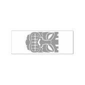Tiki Sculpture Thunder_Cove Rubberstempel (Gestempeld)