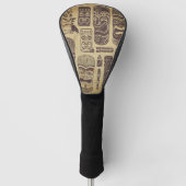  Tiki Set gepersonaliseerd Golfheadcover (Voorkant)