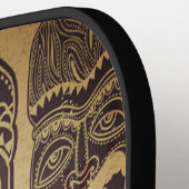 Tiki Set gepersonaliseerd Pickleball Paddle (Links Detail)