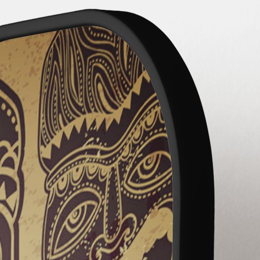 Tiki Set gepersonaliseerd Pickleball Paddle (Links Detail)