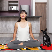 tiki stamkunst yogamat