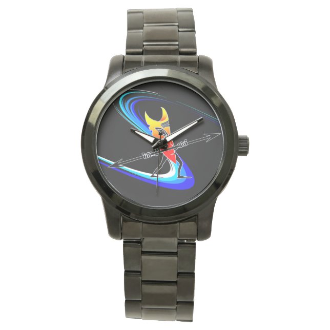 Tiki Surfer Horloge (Voorkant)