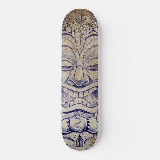 TIKI tattoo Board Skateboard (Voorkant)