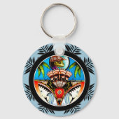 Tiki Tattoo Frog Sleutelhanger (Voorkant)