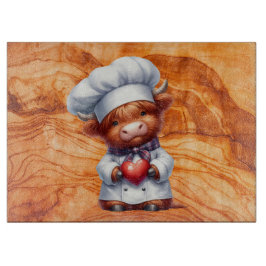 Tiki Textured Glass beroemd gemaakt door Highland  Snijplank