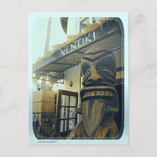 Tiki Time Briefkaart (Voorkant)