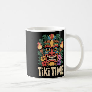 Tiki Time Luau Feest Tropische Zomer Vibes 1 Koffiemok