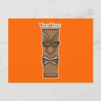 Tiki Time Post-kaart Briefkaart
