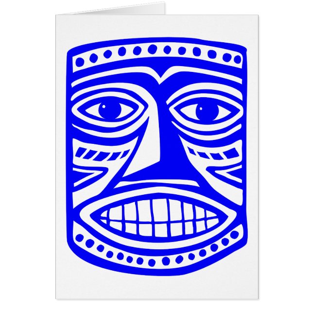 Tiki Toby - Blauw (Voorkant)