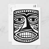 Tiki Toby Briefkaart (Voorkant / Achterkant)