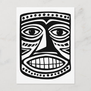Tiki Toby Briefkaart