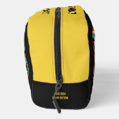 Tiki Totems aangepaste naam & tekst Toilettasje (Rechts)