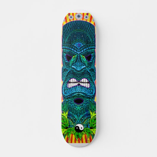 TIKI YIKI SKATEBOARD (Voorkant)