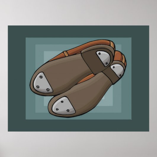 Tiksschoenen Poster (Voorkant)