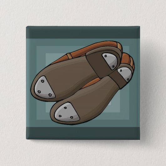 Tiksschoenen Vierkante Button 5,1 Cm (Voorkant)