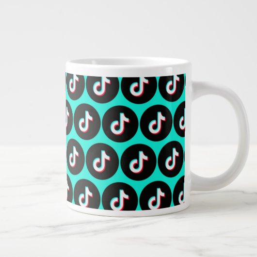 TikTok Géant Café Mug (Droite)