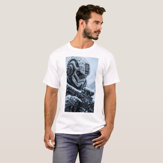 Tiktok Robot Tshirt blindé (Devant entier)