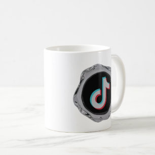 TikTok-Themabeker voor Social Media Liefhebbers Koffiemok