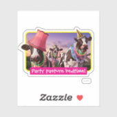 Til de Koeien naar huis Sticker (Vel)