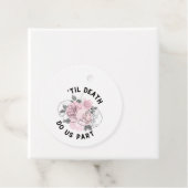 Til Death Do ons Part Bedankjes Labels (In situ)