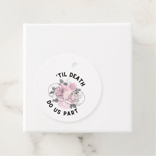 Til Death Do ons Part Bedankjes Labels (In situ)