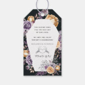 'Til Death Do ons Part | Halloween Wedding Cadeaulabel (Voorkant)