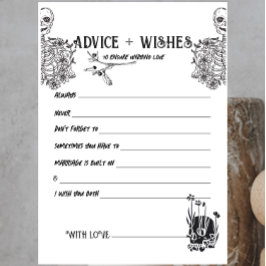 Til Death Do ons Part | Kaart voor advies per paar Notitiekaartje