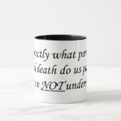Til Death Do ons Part Mok (Midden)