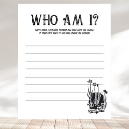 Til Death Do ons Part | Wie ben ik? Game | B+W