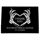 Til Death Do ons Party Vrijgezellenfeest Dank u Groot Cadeauzakje (Voorkant)