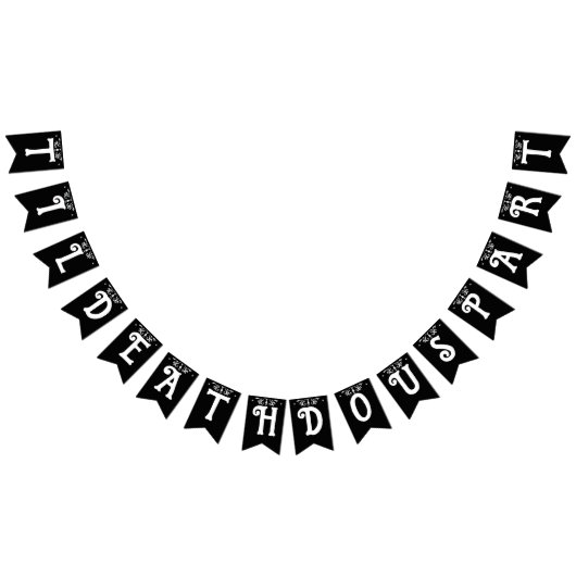 Til Death Do us Part Black Gothic Vlaggetjes (Alle)