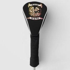 Til Death Do Us Part: Bruid & bruidegom skelet Golfheadcover