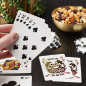 Til Death Do Us Part: Bruid & bruidegom skelet Pokerkaarten (Insitu)